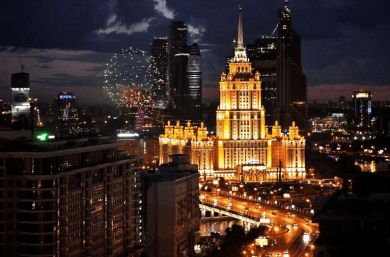 Москва — своеобразный центр притяжения для туристов